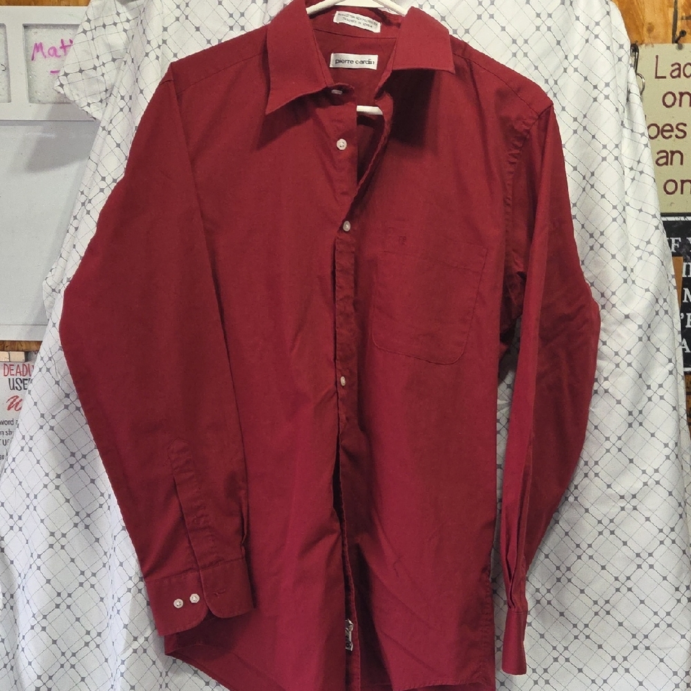 Pierre Cardin Men's Button Down Shirt